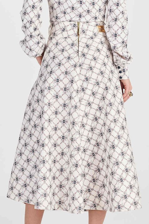 saia gode estampada midi 9