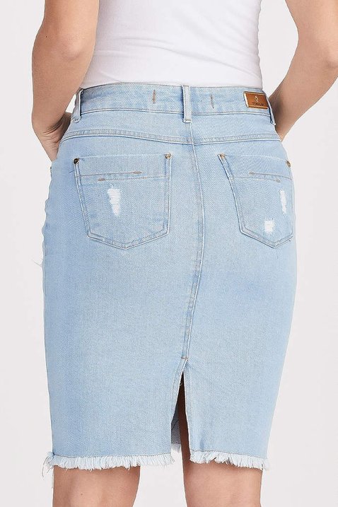 saia jeans barra desfiada 8