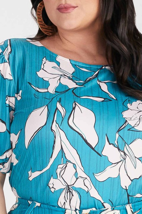 blusa azul estampada 3