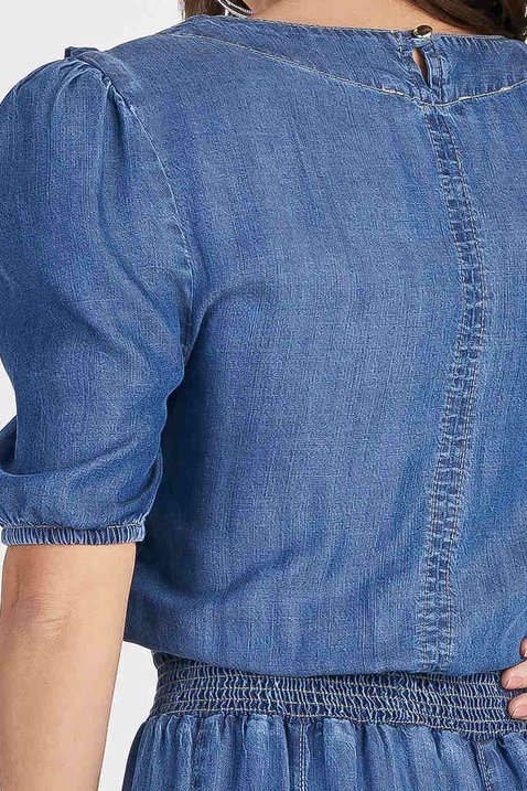 vestido jeans midi titanium jeans 8 easy resize com