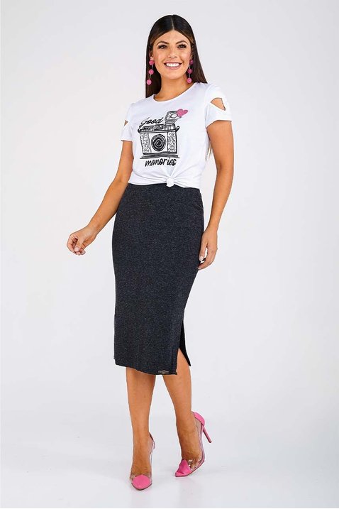 Saia Lápis Saias Justas Pretas Saia Feminina Saia Preta Justa