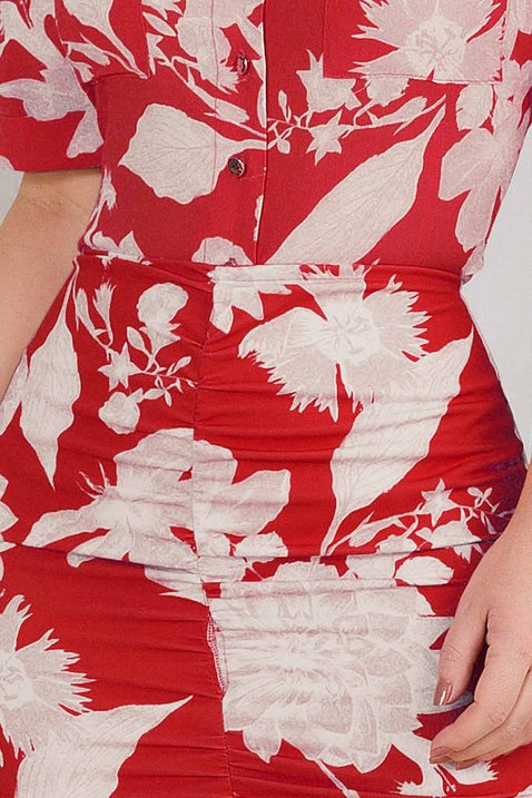 saia vermelha estampada 4