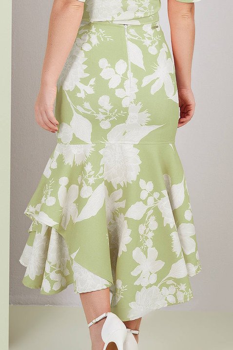 saia verde estampada 8