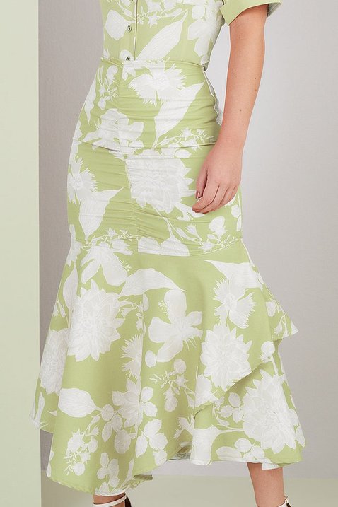 saia verde estampada 3