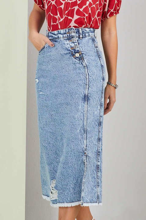 saia jeans midi 3