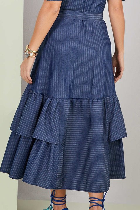 vestido evase estampado 13