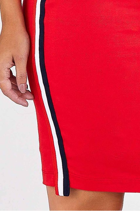 saia lapis vermelha galao lateral imperio z frente detalhe baixo