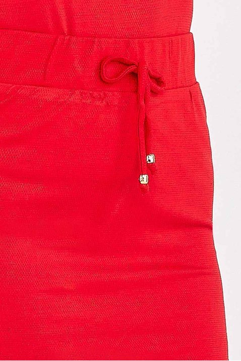 saia lapis vermelha galao lateral imperio z frente detalhe