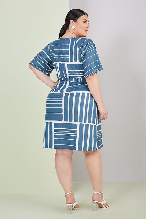vestido azul estampado 9
