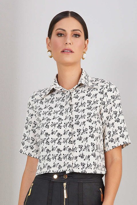 camisa estampada manga curta 3