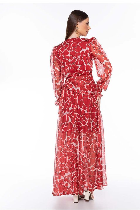 vestido longo vermelho 8