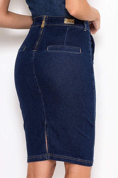 saia jeans reta 6