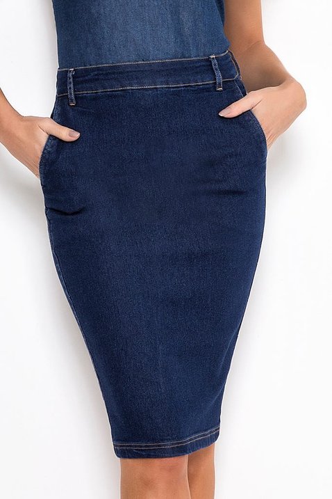 saia jeans reta 2