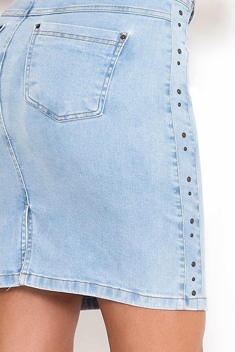 saia tradicional jeans com tachas laterais laura rosa 8 easy resize com
