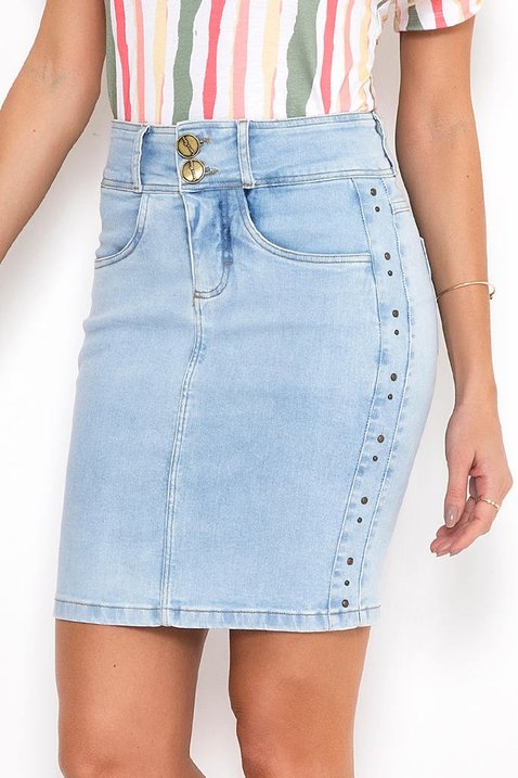 saia tradicional jeans com tachas laterais laura rosa 2 easy resize com
