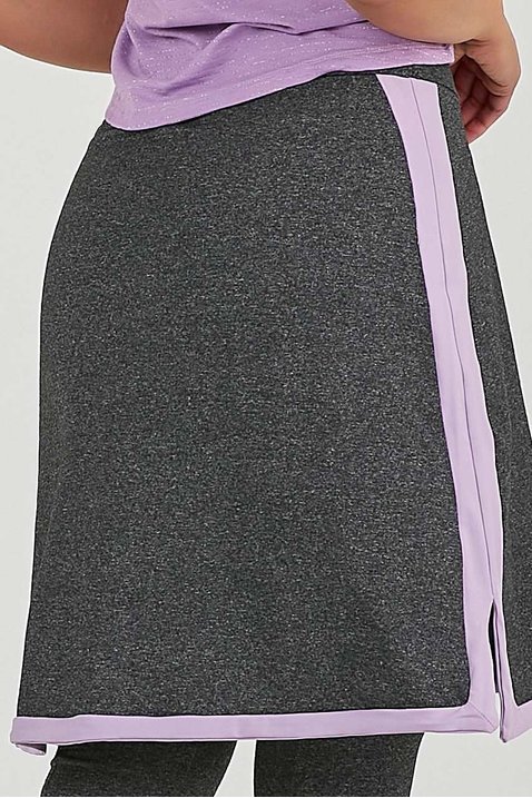 saia calca comprida mescla com lavanda alta compressao poliamida epulari 7