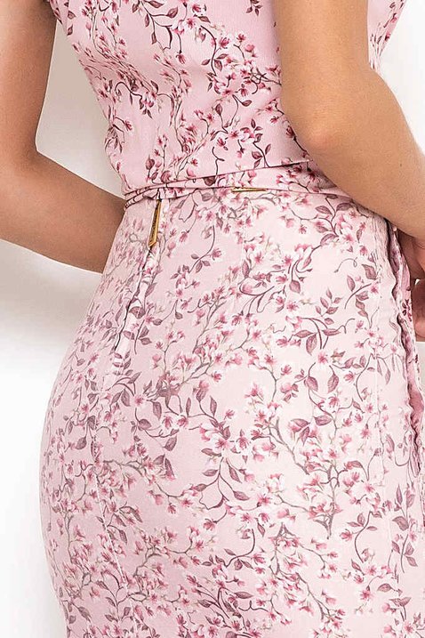 saia lapis rosa estampada 7