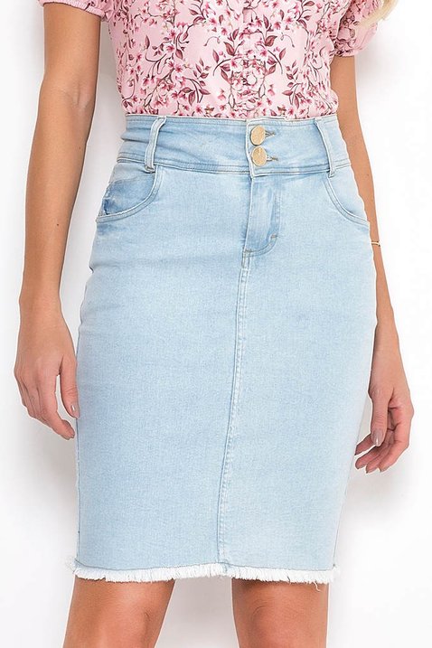 saia jeans barra desfiada 2