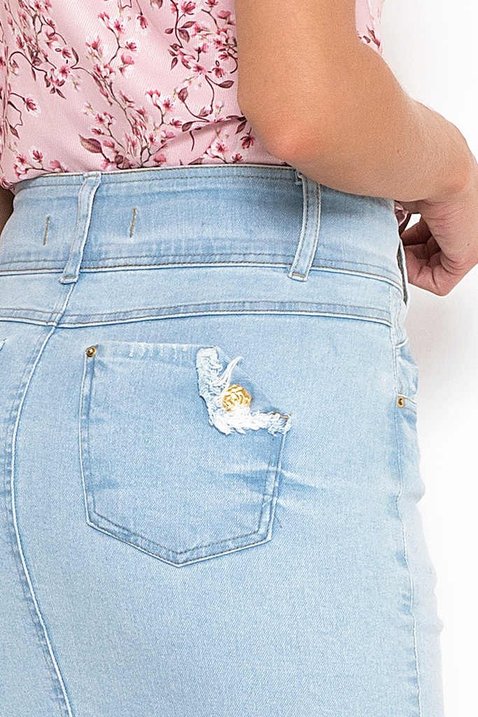 saia jeans barra desfiada 8