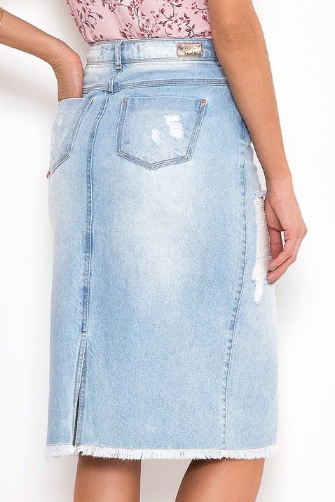 saia jeans assimetrica 9