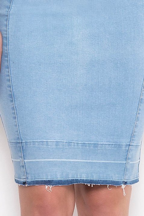 saia jeans lapis 4