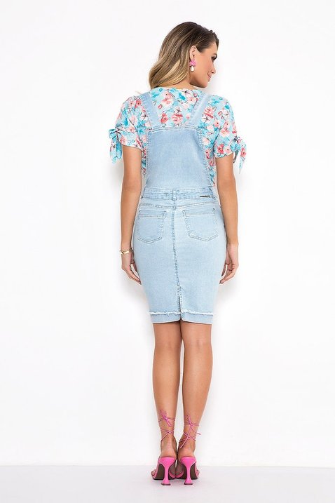 salopete jeans reta 8