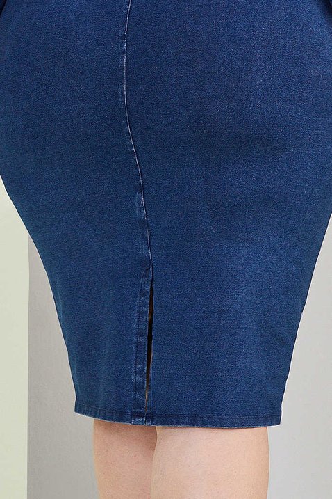 saia lapis azul marinho 1