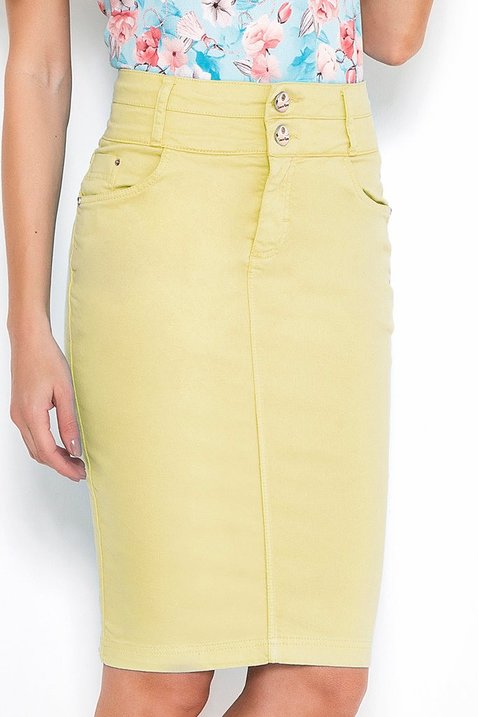 saia amarelo cos duplo 3