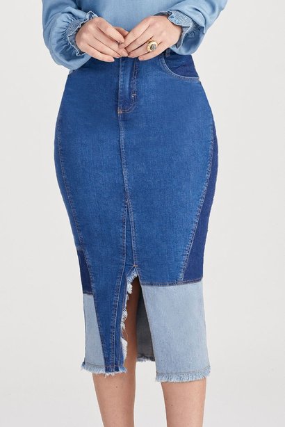 saia com recortes titanium jeans 2 easy resize com