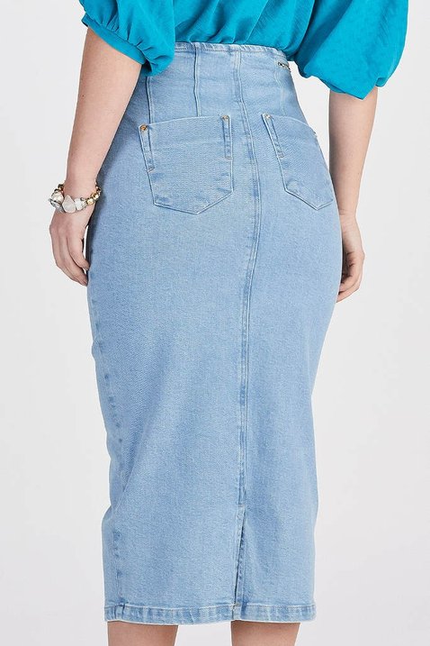 saia midi jeans titanium 6 easy resize com