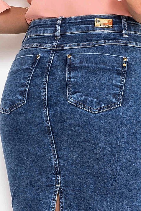 saia lapis jeans com bolsos laura rosa 7 easy resize com