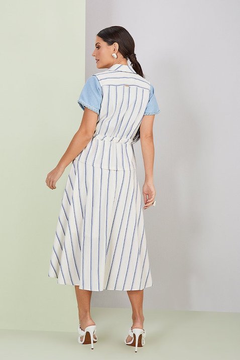 colete listrado com amarracao 7