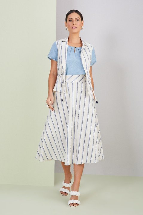 colete listrado com amarracao 2