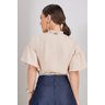 blusa bege gola laco 1