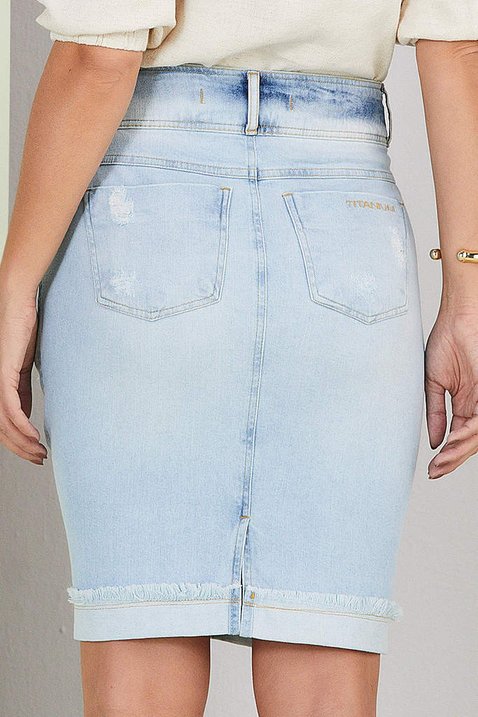 saia jeans azul claro titanium jeans 8 easy resize com