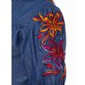blusa jeans sustentavel com bordado floral titanium jeans3 easy resize com