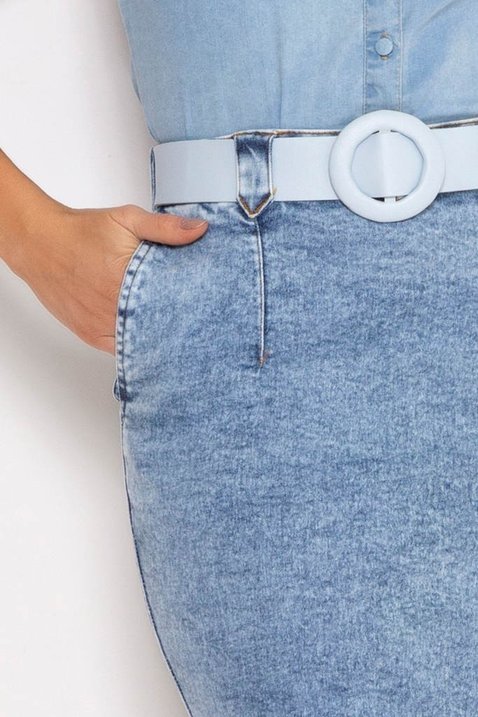 saia jeans barra desfiada 5