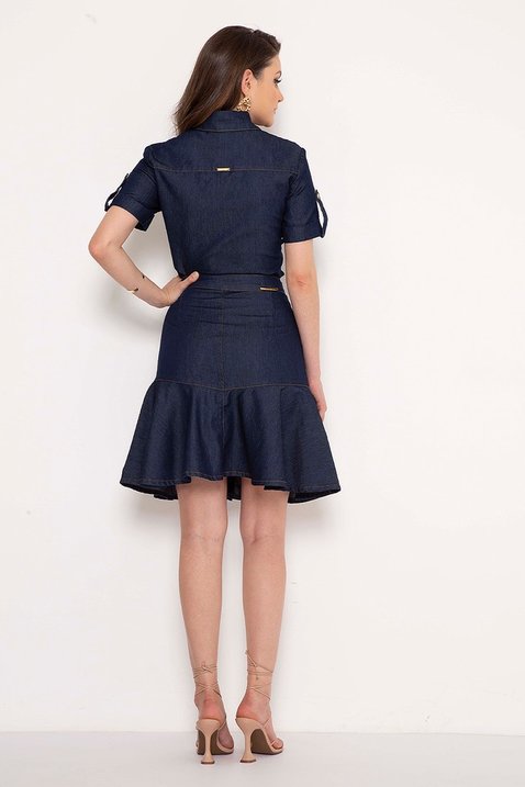 camisa jeans com amarracao 7