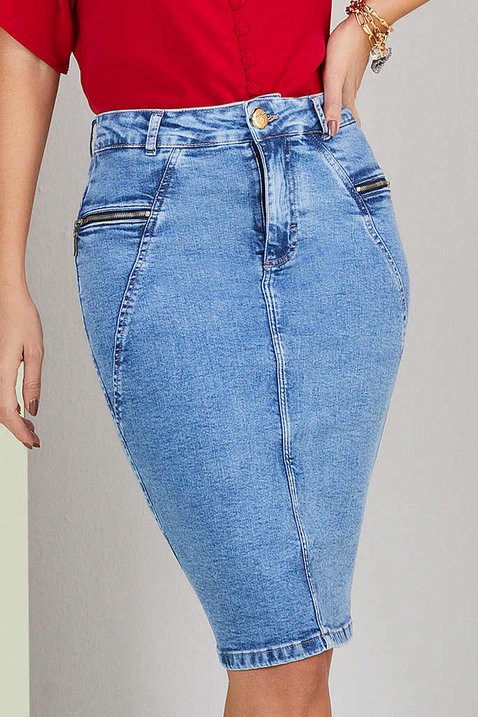 saia jeans reta 3