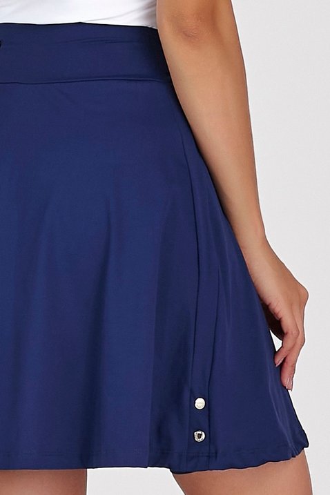 short saia azul marinho para entrar na agua piscina natacao hidroginatica moda modesta evangelica epulari 10