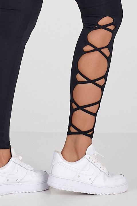 saia calca comprida preta poliamida leve e macia com protecao moda fitness modesta epulari 7