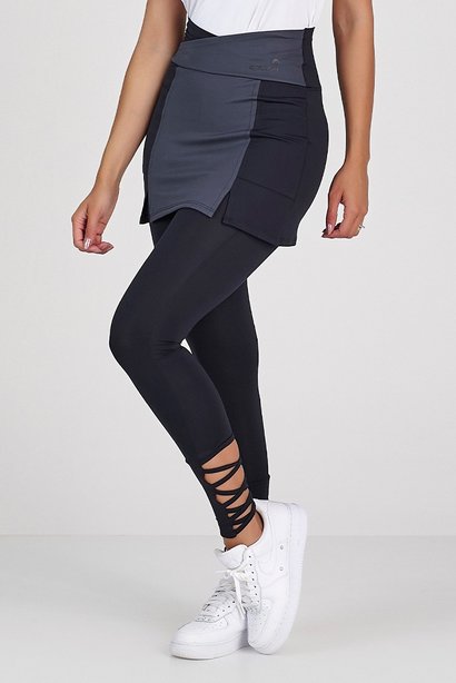 saia calca preta comprida em poliamida moda fitness evangelica modesta epulari 11