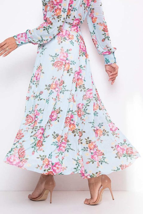 saia longa estampada 1