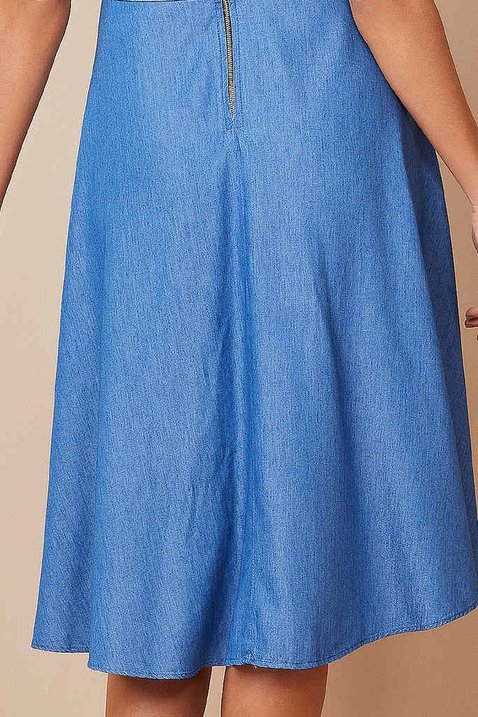 vestido azul evase titanium 2 easy resize com