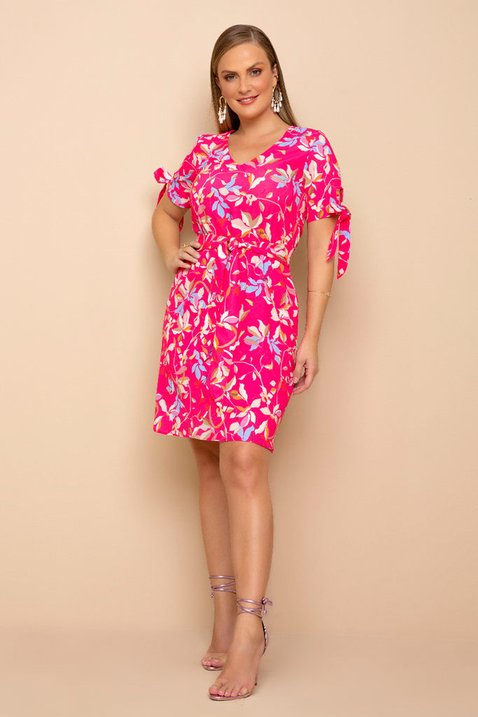 vestido pink estampado 2