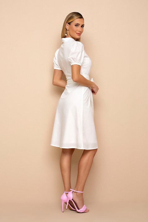 vestido off white com faixa 8
