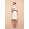 vestido off white com faixa 8