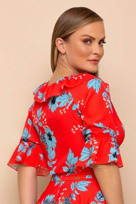 blusa vermelha estampada 7