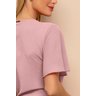 blusa rose decote com corrente dourada 1