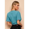 blusa azul decote com corrente dourada 7